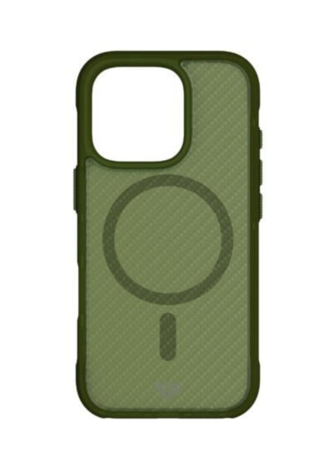 Husă Tech21 Evo Armour pentru iPhone 16 Pro, MagSafe, Verde