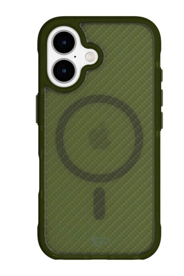 Husă Tech21 Evo Armour pentru iPhone 16, MagSafe, Verde