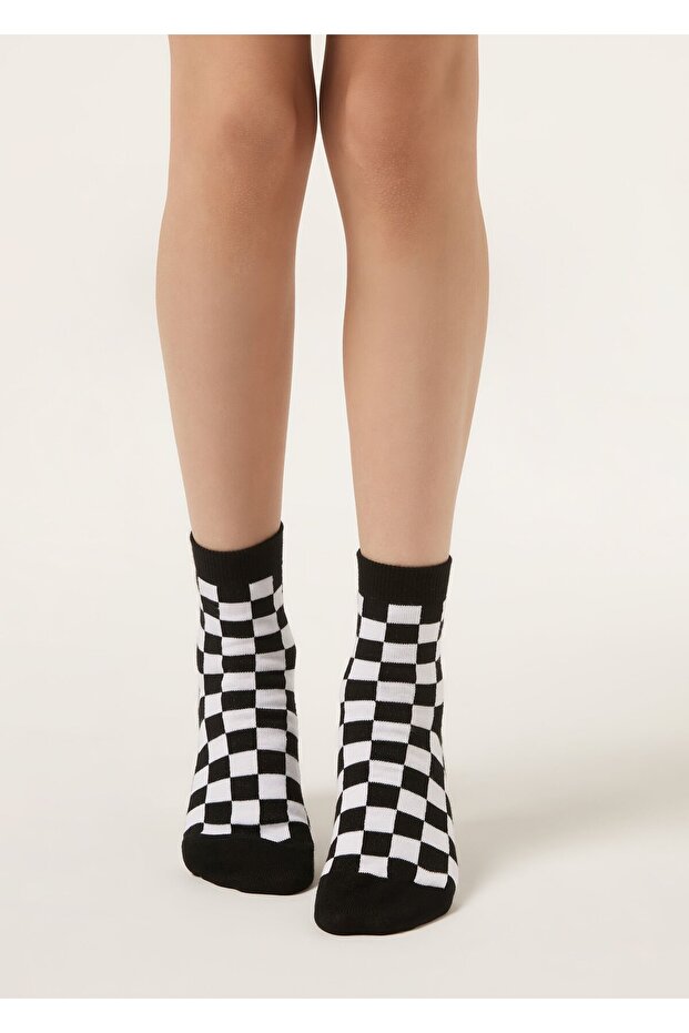 Patterned Children's Socks - 1