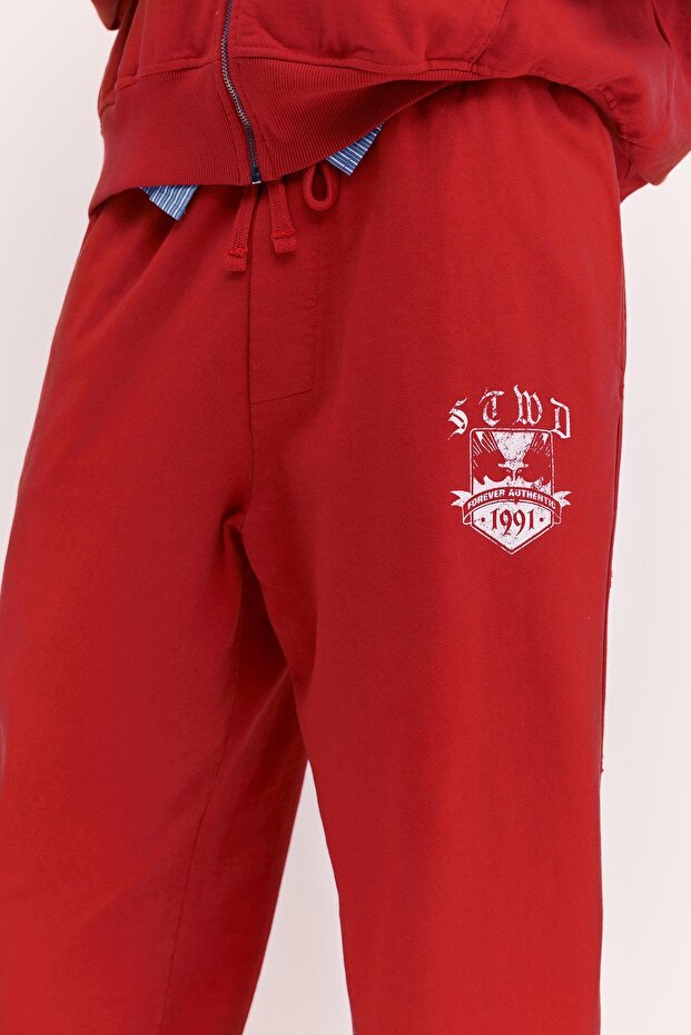 STWD kolej tarzı eşofman altı - 7