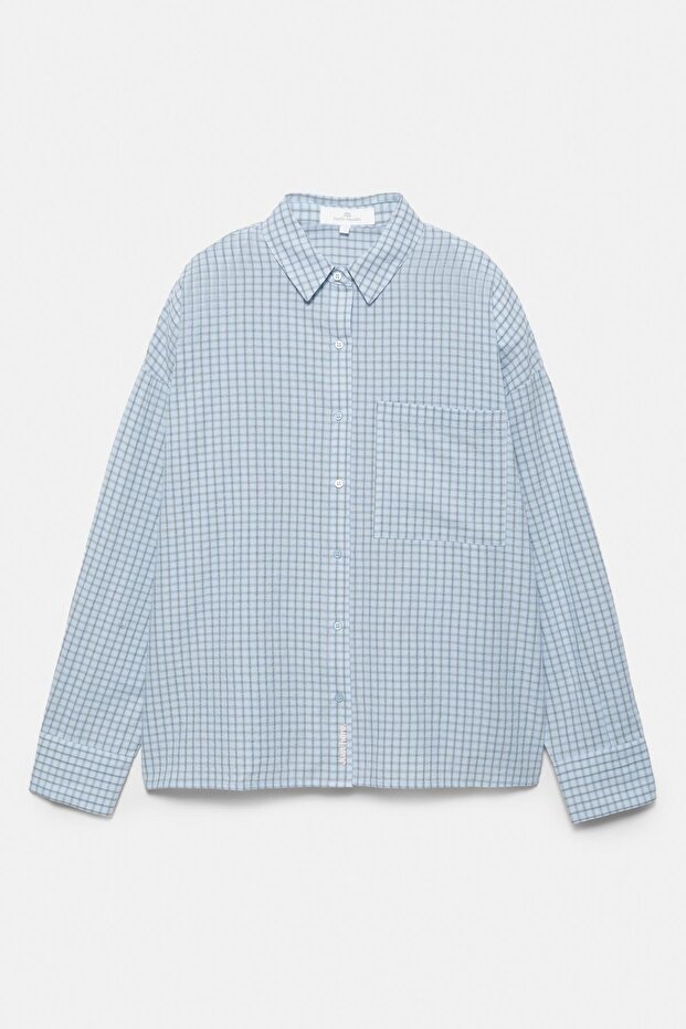 Kareli cepli gömlek - 7