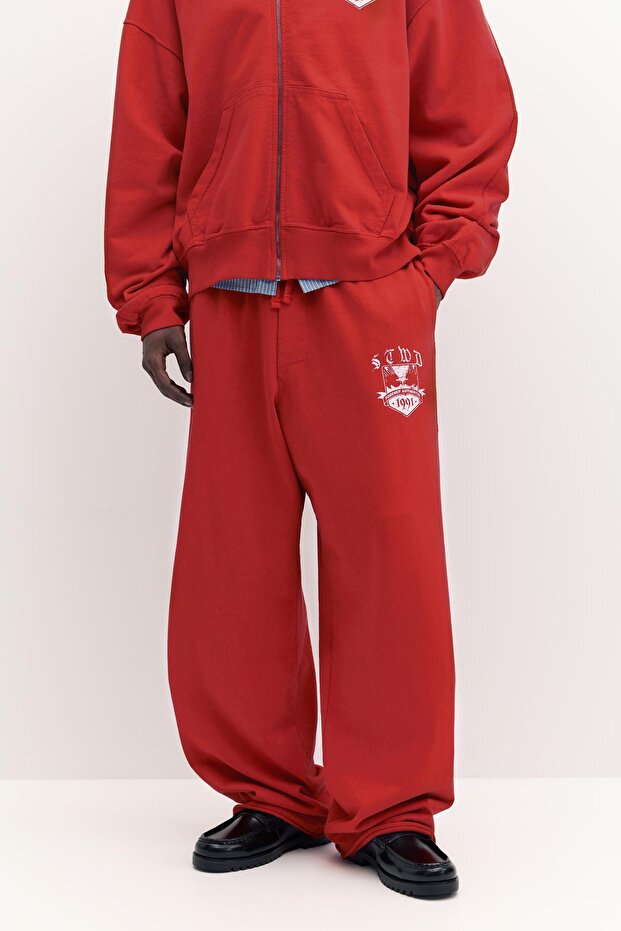 STWD kolej tarzı eşofman altı - 3