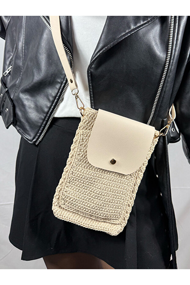 Solano El Örgüsü Çapraz Çanta - 7