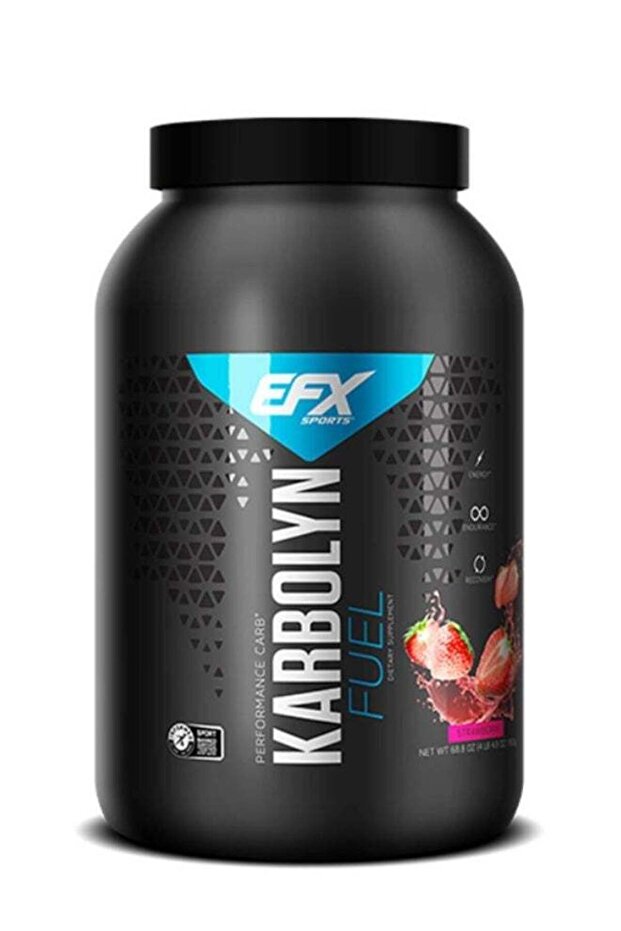 مكمل الكربوهيدرات EFX Karbolyn، الفراولة، 4 رطل