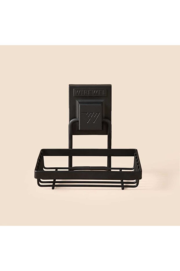 طبق الصابون - أسود - 1