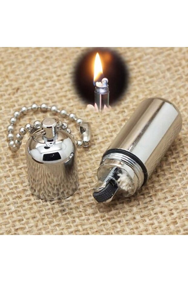 Corocene metal lighter with chain