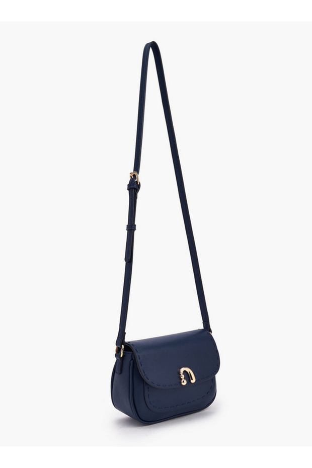 حقيبة كروس صلبة مع حزام قابل للتعديل - 2