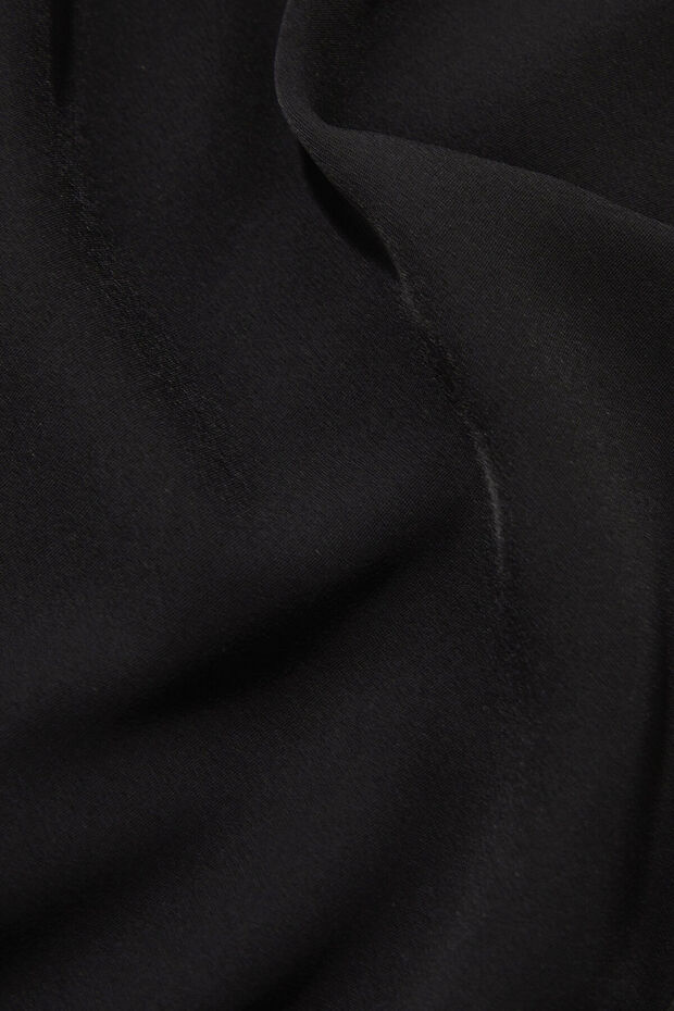 SİYAH MİDİ ELBİSE - 4