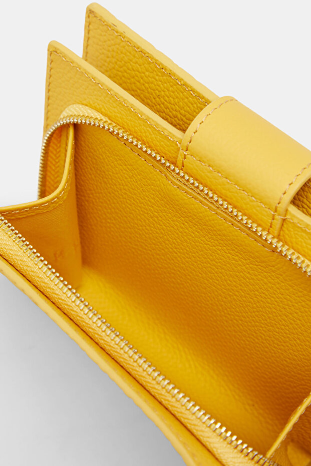 SARI MONOGRAM DERİ CÜZDAN - 6