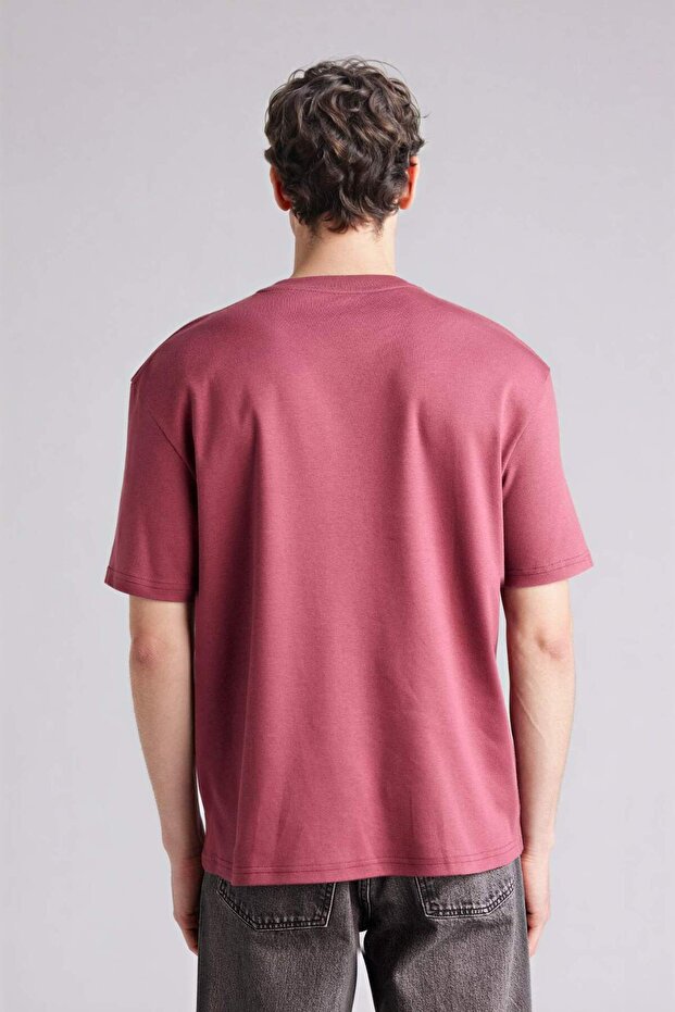 %100 Pamuk Basic Tişört E7961AX26SP - 5