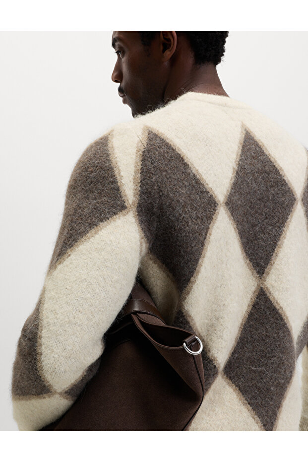 Argyle Desenli Kazak - 5