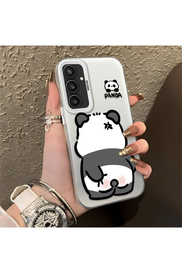 Samsung Galaxy S23 Fe Compatible Stylish and Luxurious Panda Pattern
