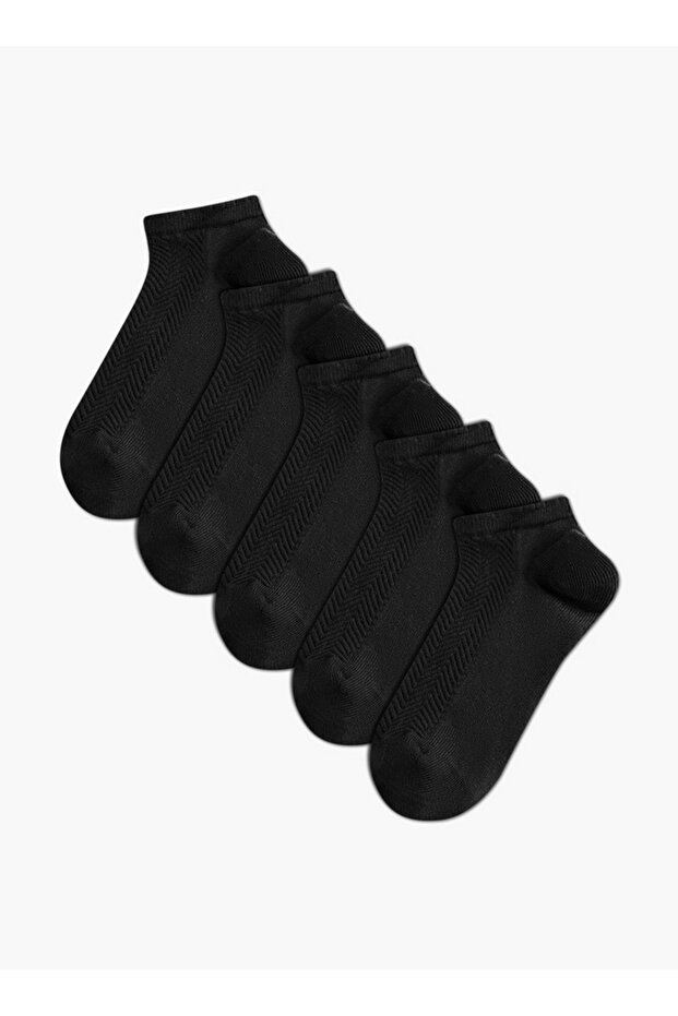 Pack of 5 Ankle Length Cotton Socks