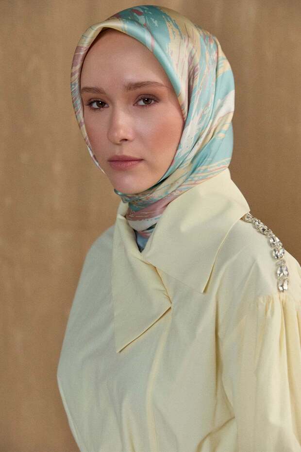 Mendil Yaka Pamuklu Gömlek - 5