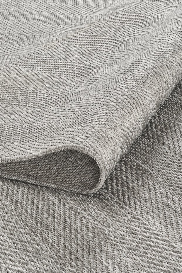 NOVA Natural Sisal Jute Rug Modern Straw Kilim Rug Living Room Lounge Kitchen Balcony Runner Rug Gray