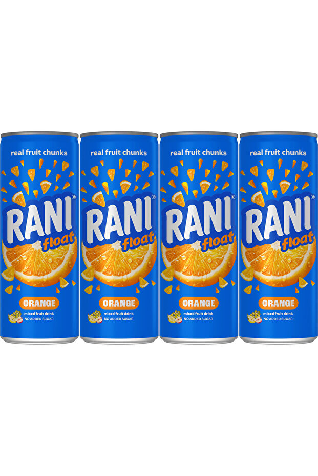 Sweet Orange Citrus Fruit Juice Drink Single Packs Box (4 x 240ml)