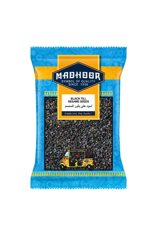 Till Black Whole Raw Unpolished Sesame Oil Seeds Pouch (100g)