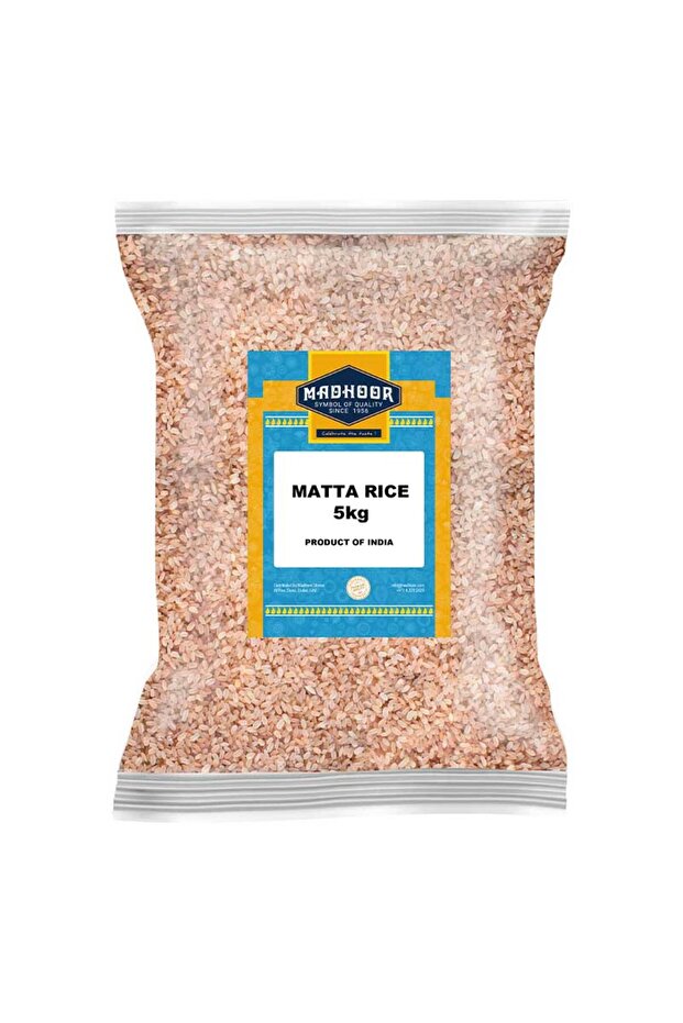 Matta Rice Parboiled Red Coarse Palakkadan Rice Bag (5kg)