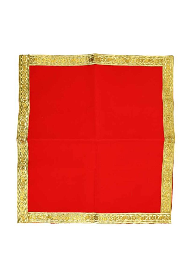 Pooja Velvet Seating Mat Asan Floor Cushion Small (Model 1000)