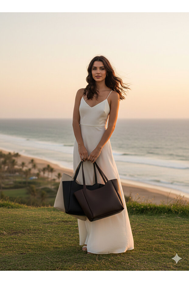 Trostruko Torba za rame Pa mačka - 2