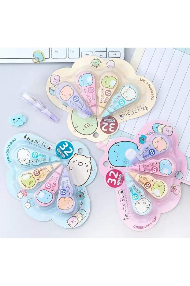 Randomly send colors 4 packs Corner biology correction with cartoon design is a musthave for student