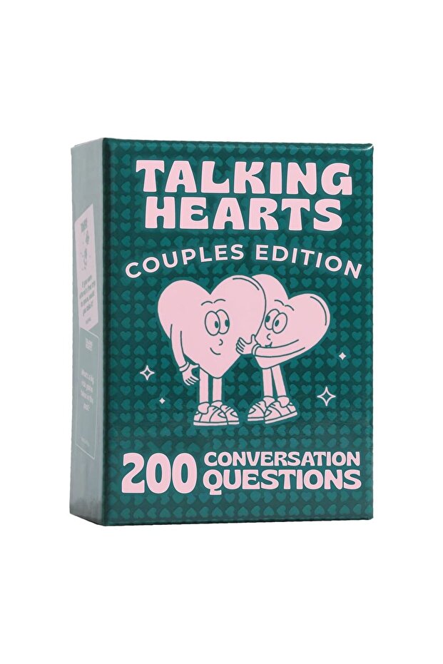 1 box Bview Art Talking Hearts Conversation Cards - Couples Card Game for Date Nights & Travel Adven
