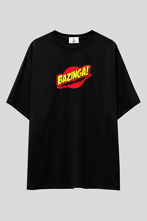 The Big Bang Theory "Bazinga" Oversize T-Shirt | Unisex 100% Cotton Custom Design Tee