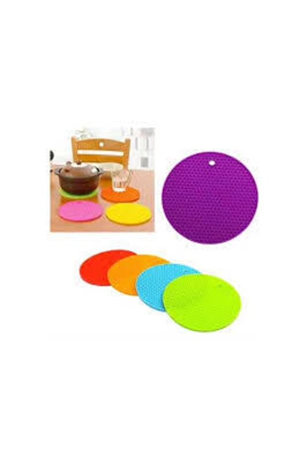 Silicone Round Patterned Griddle Mold - 2