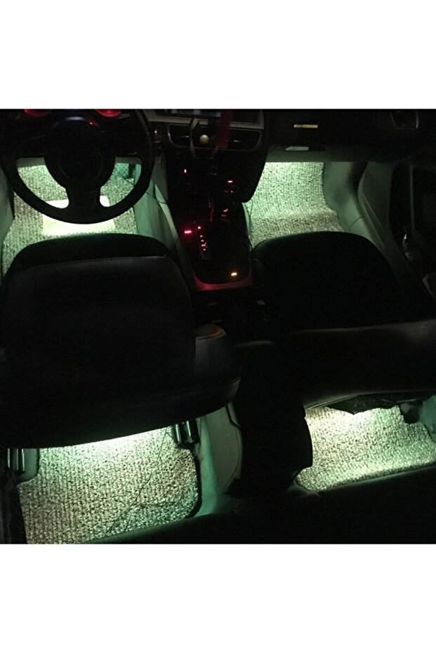 Fiat / Tofaş Tempra Sese Duyarlı Ayak Altı Led Aydınlatma 9'ledli 8 Renk - 3