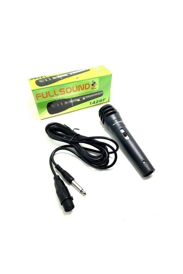 El Mikrofonu Kablolu Dinamik 72db Ses Çıkışlı Toplantı Konferans Sahne Mikrofonu Full Sound K-1426f - 1