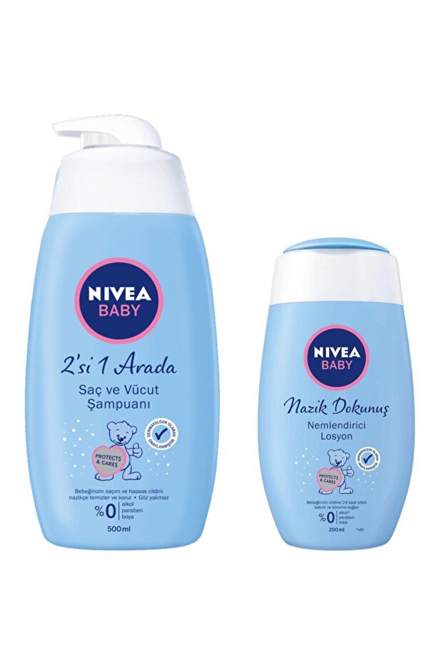 Hair And Body Shampoo 500 ml + Moisturizing Lotion