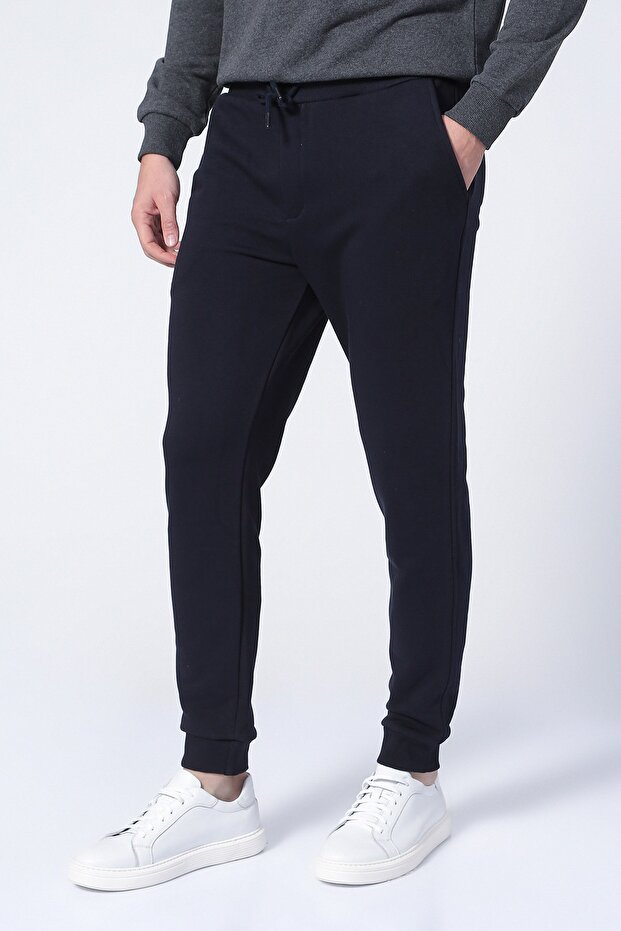 Basic Lacivert Erkek Eşofman Altı - 3