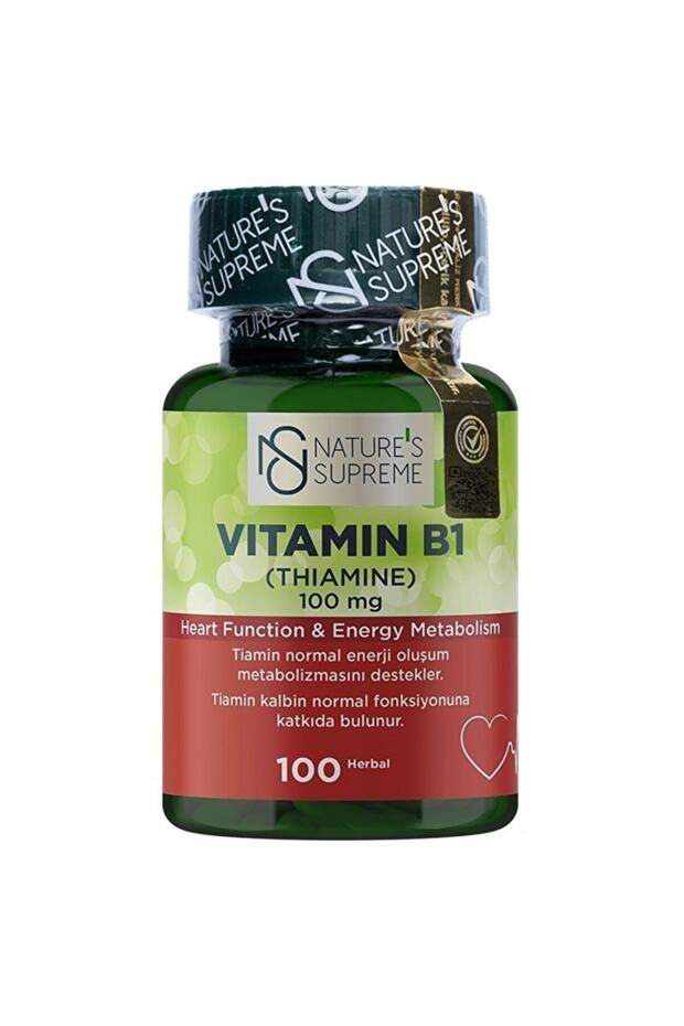 Vitamin B1 100 Mg 100 Capsules 8681763380633