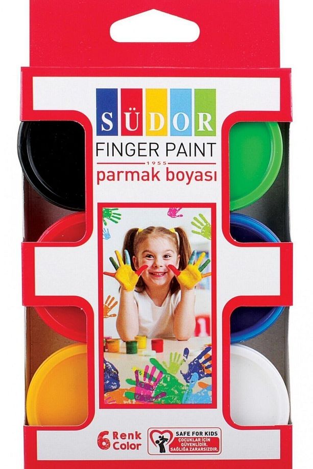 Parmak Boyası 6' Lı Takım 30 ml - 1