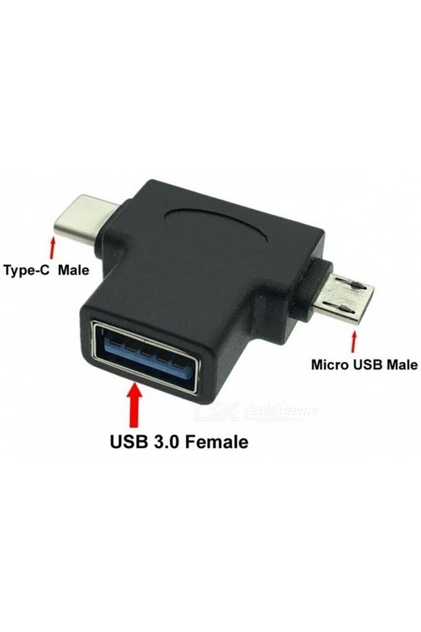 Marka: 4372 Usb 3.0 To Type C Micro Usb 3.1 Data Şarj Çevirici Dönüştürücü Adaptör Kategori: - 3