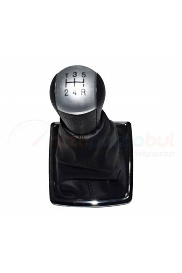 Focus 2 (2005-2008) Gear Knob and Bellows Gray Nickeled