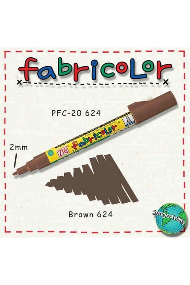 Fabricolor Örtücü Kumaş Boyama Kalemi KAHVERENGİ - 2