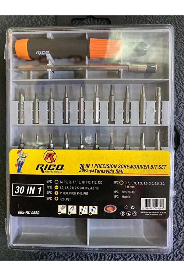 Rıco 30 Parça Tornavida Seti - 2