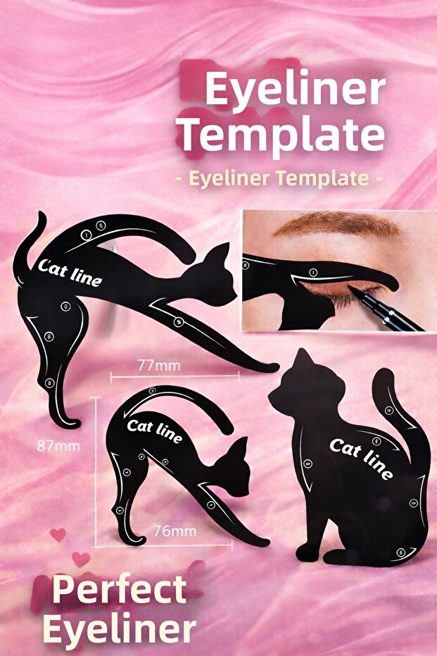 Eyeliner Template Cat Eye Eyeliner Application Tool