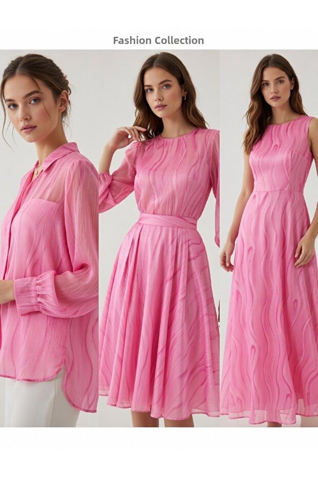Patterned Chiffon Fabric