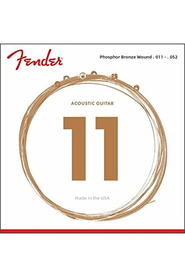 60Cl 1152 سلسلة أوتار الجيتار الصوتي Ph0Sphor Bronze