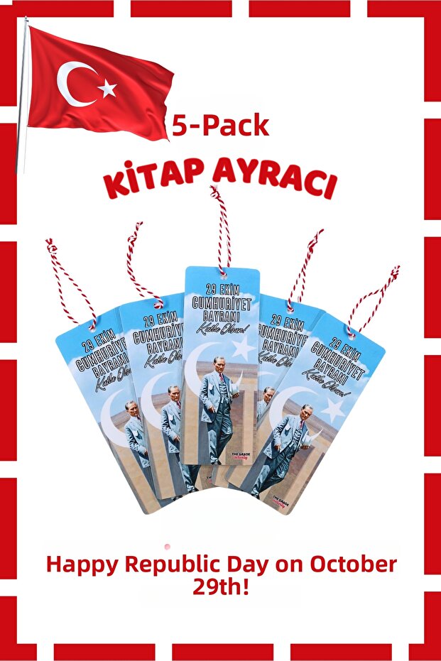 Ataturk Bookmark Gift Bookmark Corporate Gift Book Reading Bookmark Wholesale