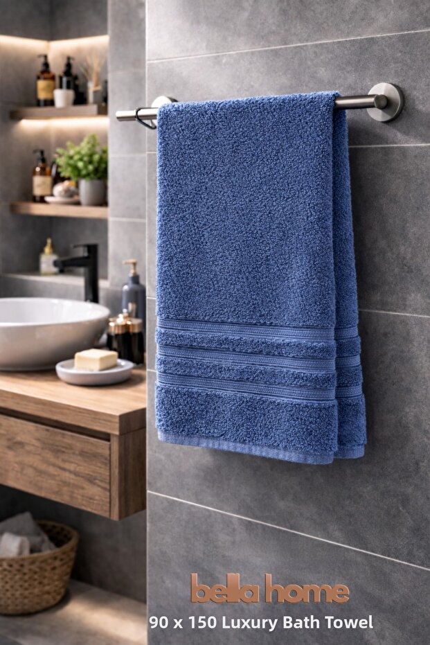 Luxury Cotton Pack Bath Towels | 90X150 cm | 1 Piece | Soft & Absorbent | Comfortable & Stylish