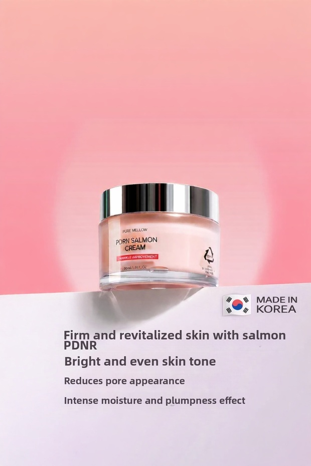 Tangle Salmon Pdrn Cream - Anti-Aging Moisturizing Cream 50ml Made in Korea
