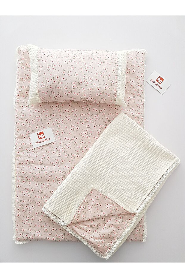 Baby Changing Set with Blanket, Mat, Muslin, Baby Pillow, Newborn, Crib, Baby Products