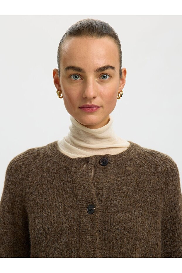 Strickjacke Wollmix - 5