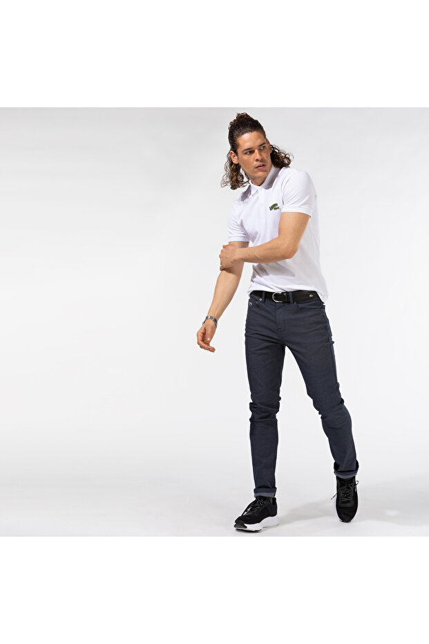 Erkek Slim Fit Lacivert Pantolon - 3
