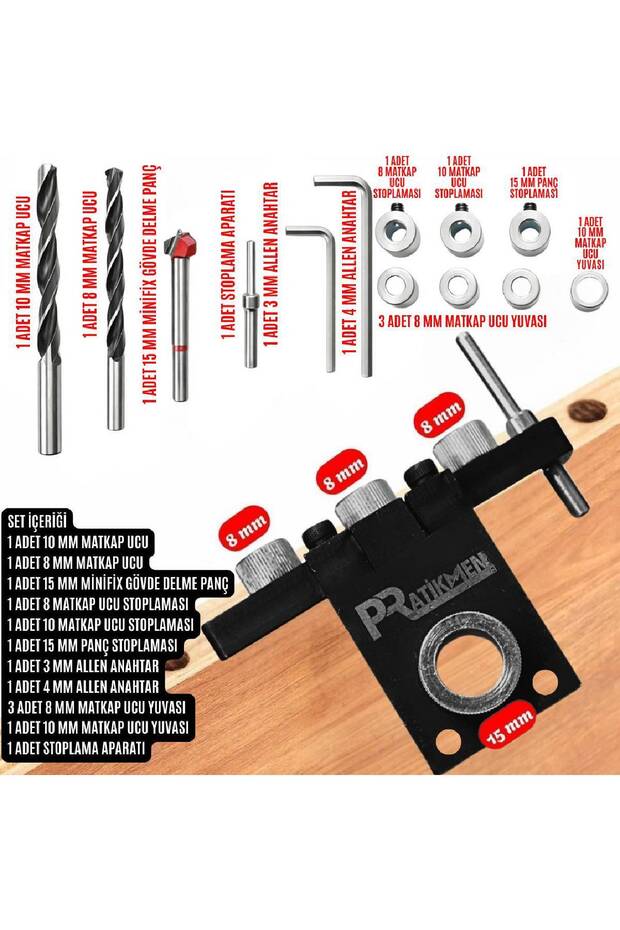 Minifix Delme Aparatı - 7