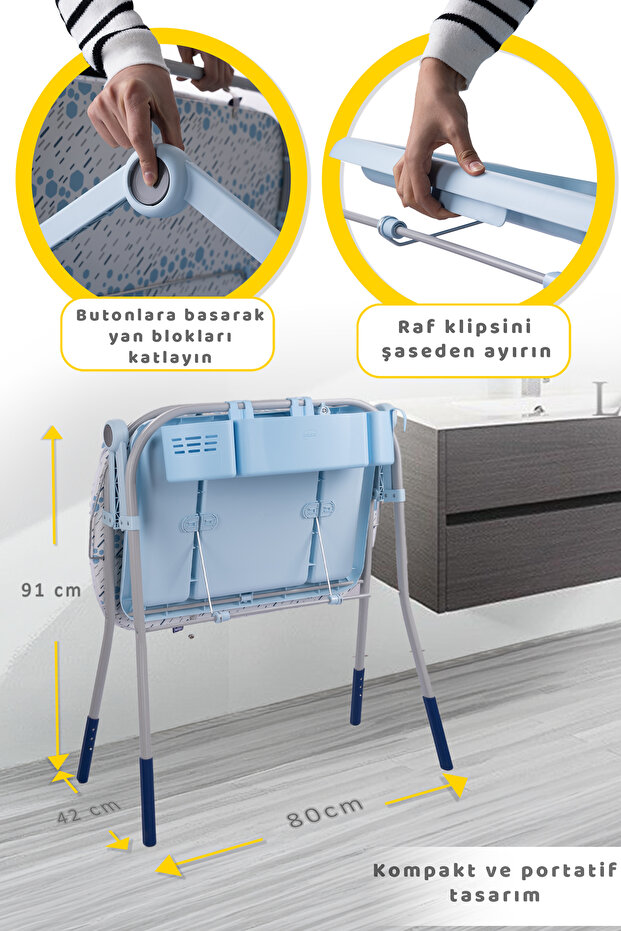 Cuddle & Bubble Ayaklıbanyo Ünitesi Ocean - 7