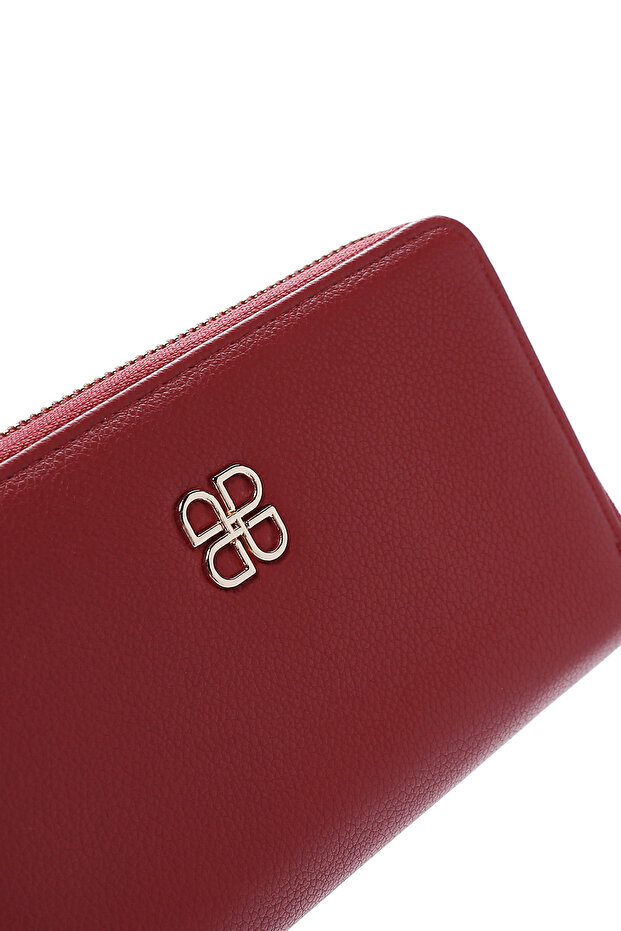 Rote Damenbrieftasche 000A2D5602FT - 7